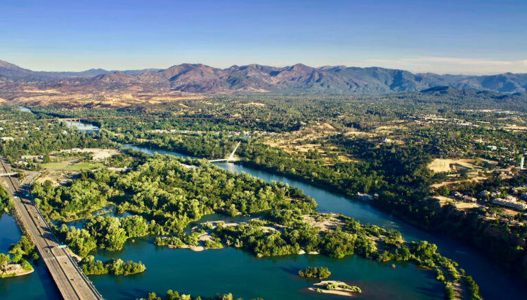 A view of Redding