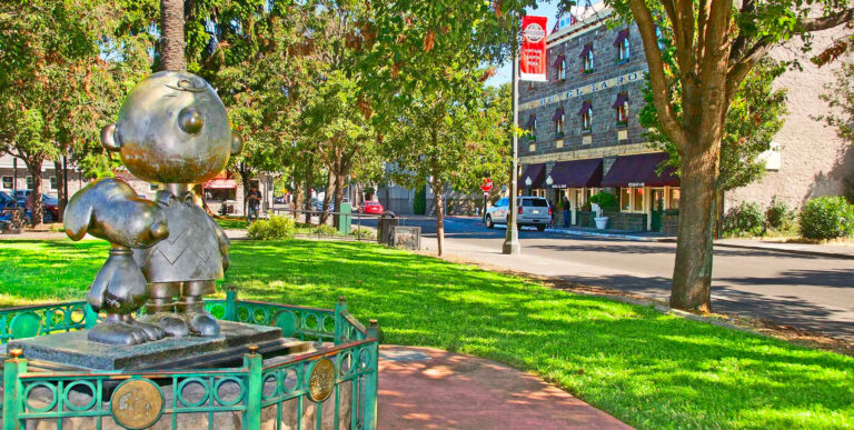 A view of Santa Rosa Sonoma County