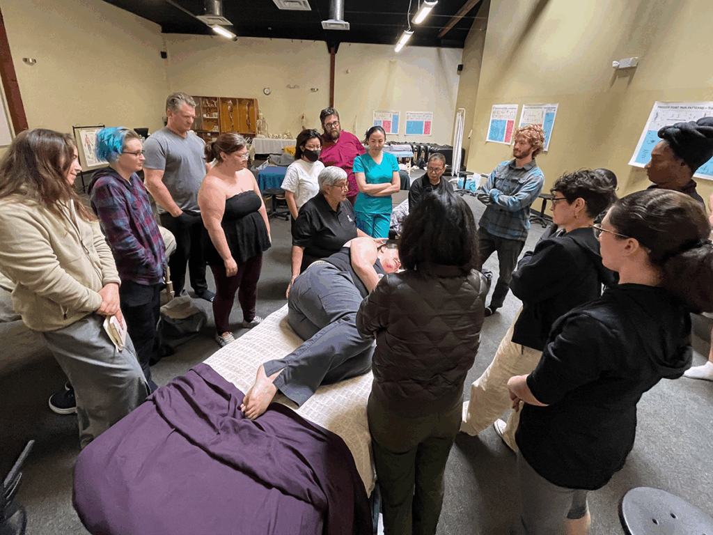 Cynthia Ribiero Demonstrates Muscle Energy Techniques for Myofascial Dysfunction